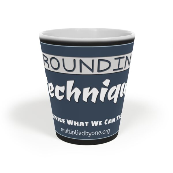 Dissociation grounding technique mug